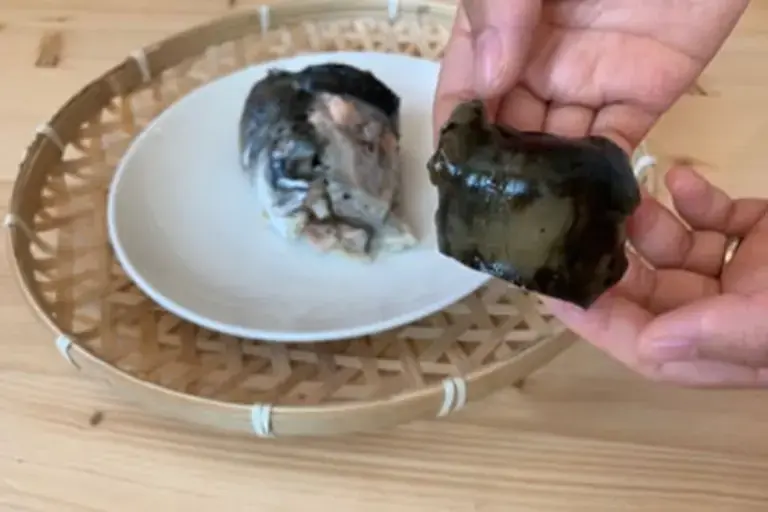 the trout broth Courtesy of Chef Mengxin Zhou