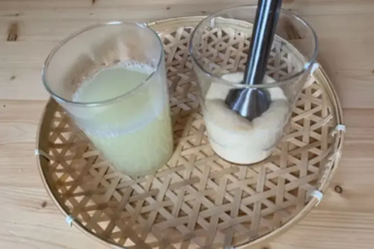 mixing the broth Courtesy of Chef Mengxin Zhou