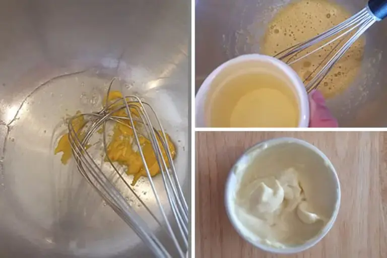 for the egg white mayonnaise