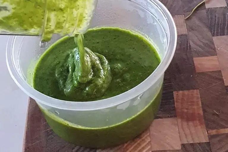 yogurt and peas Courtesy of Chef Marcus Gericke