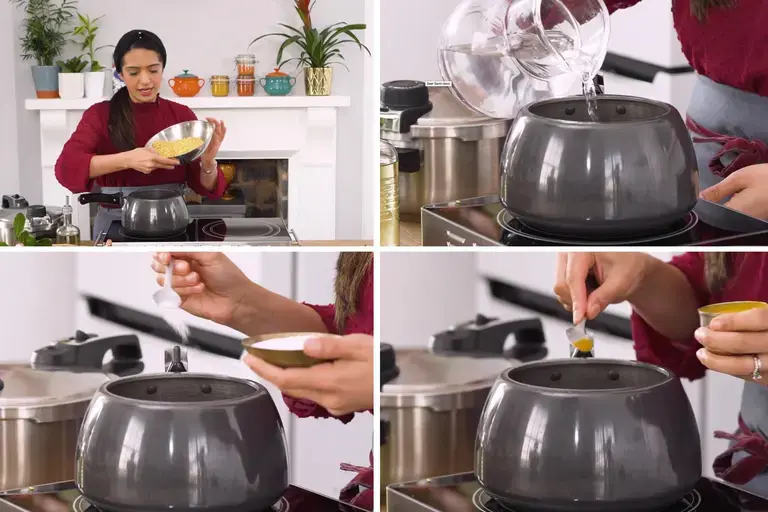 cooking lentils for tadka dal recipe