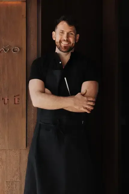 Chef Rodolfo Malinverni outside Norte-Sueno.