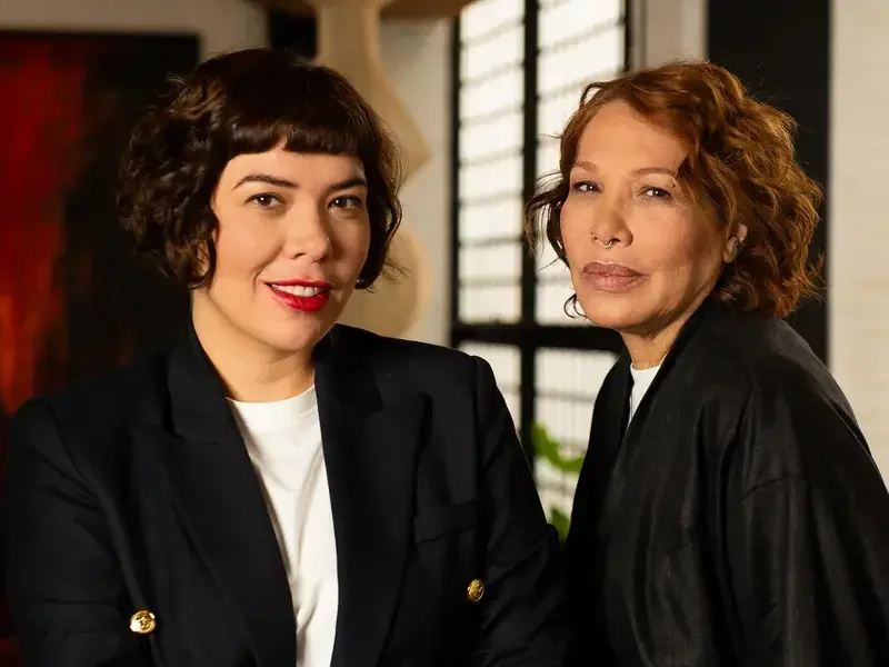 Leonor Espinosa y Laura Hernandez