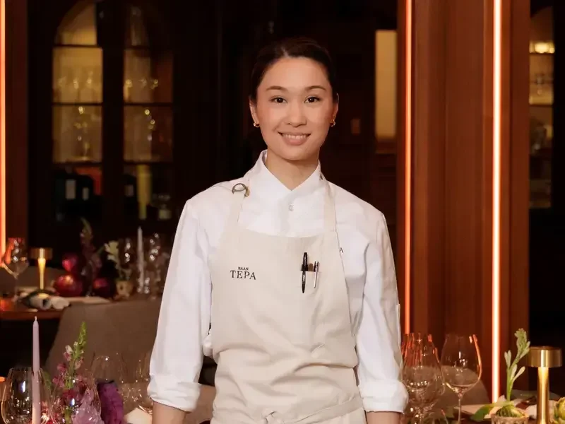 Chef Tam at Baan Tepa.