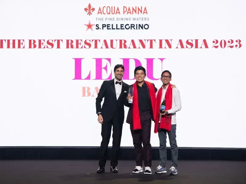 Asia's 50 Best Restaurants 2023 winners Le Du.