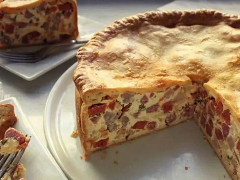 The Best Italian Meat Pie Recipe (Pizza Rustica)