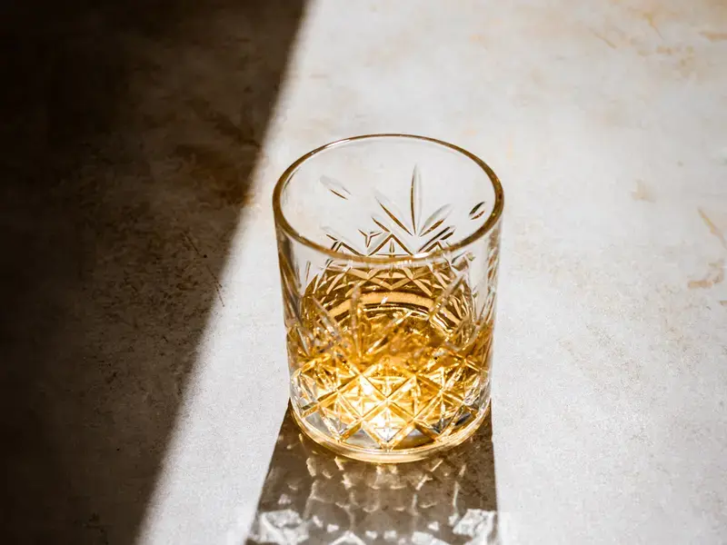 Sotol in a glass.