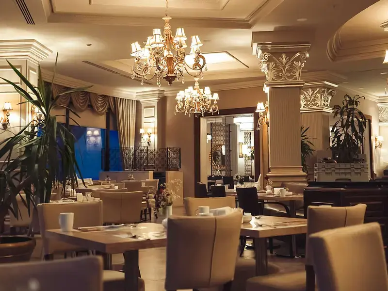 elegant restaurant from inside ©iStock