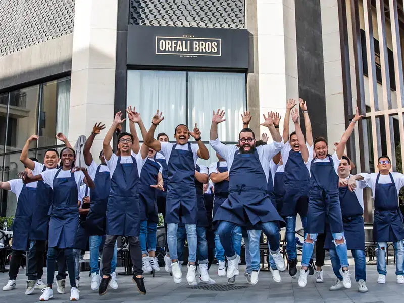 Orfali Bros Bistro team.
