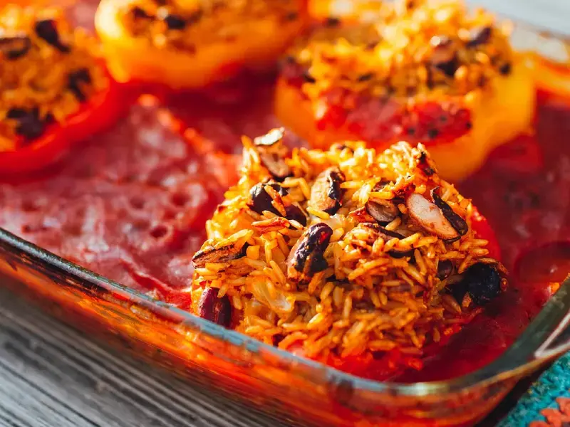 stuffed pepper casserole - pixabay