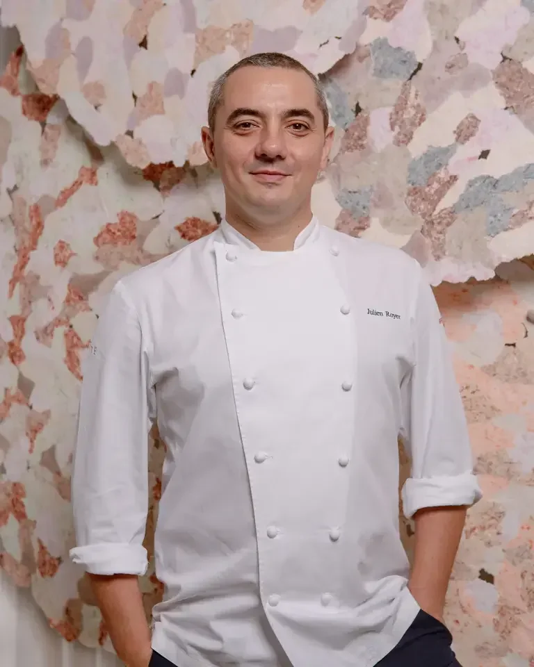Chef Julien Royer, smiling.