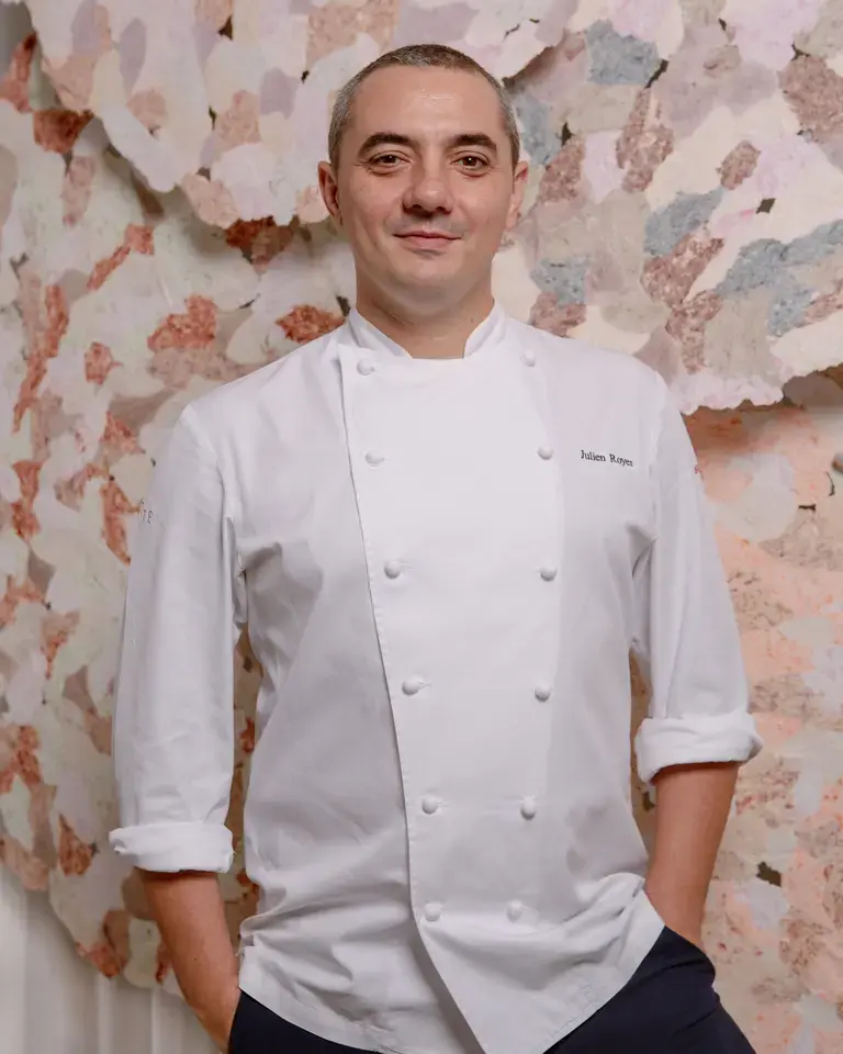Chef Julien Royer, smiling.