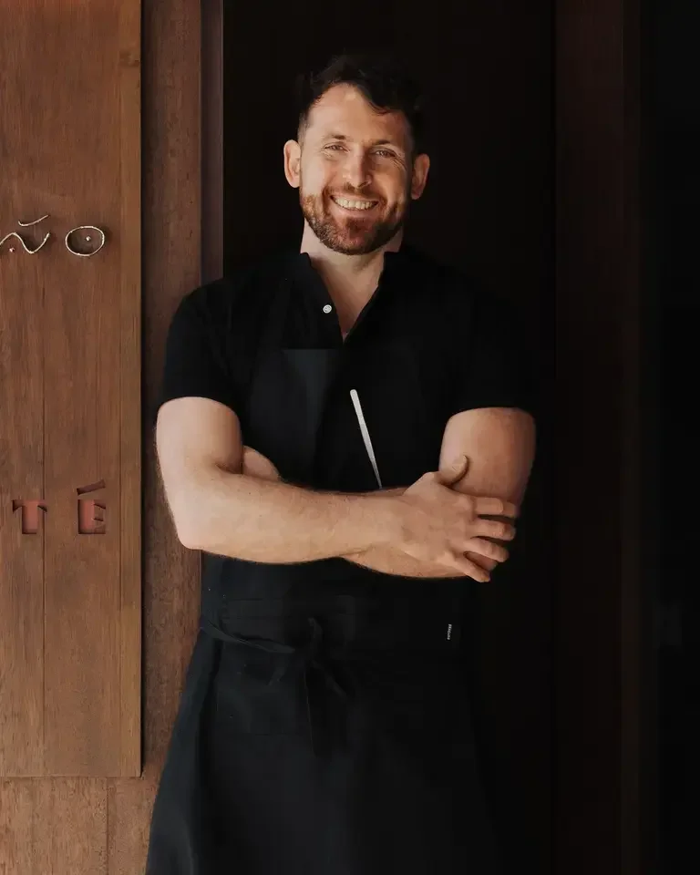 Chef Rodolfo Malinverni outside Norte-Sueno.