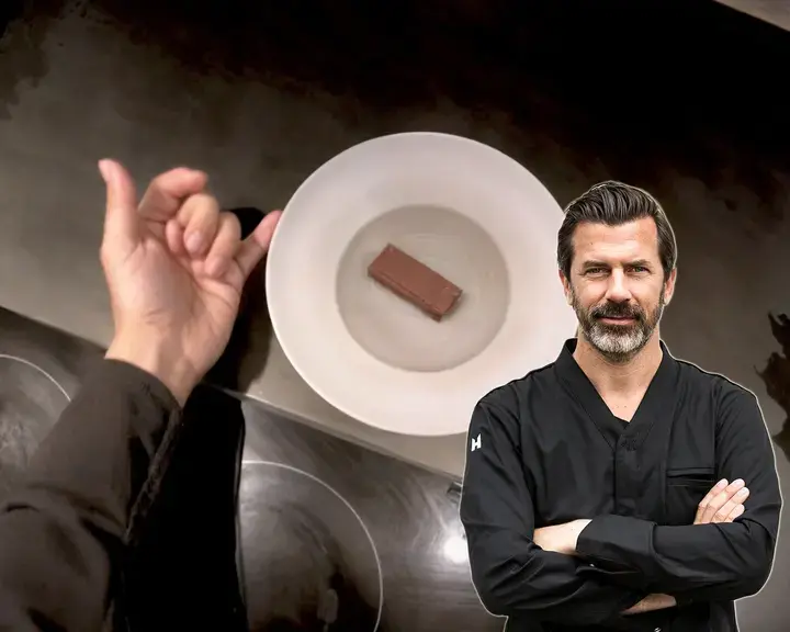 Through the eyes of the chef  Caminada chocolate slice