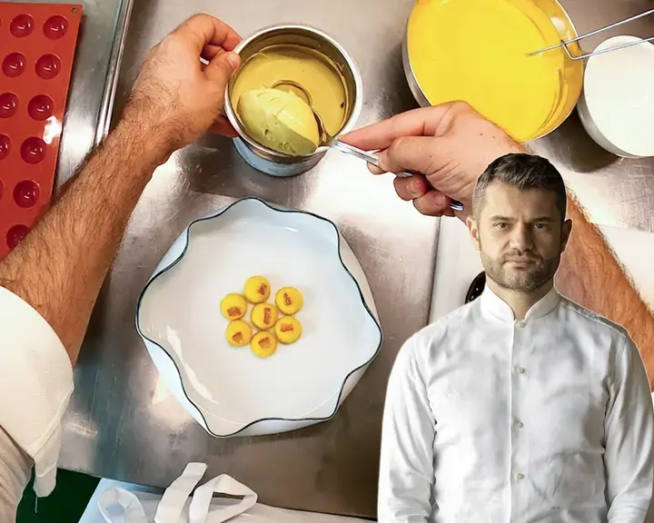 Through the eyes of the chef Camanini Zabaione ice cream