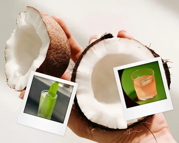 Coconut cocktails..