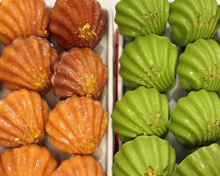 Madeleines at Tori's in Melbourne.