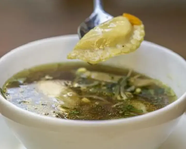 Traditional Nepalese momos.