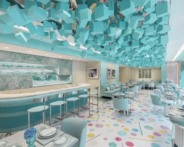 Tiffany Blue Box Café, Hong Kong