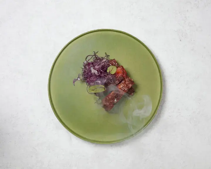 Plate it like a chef | Smoky ribs